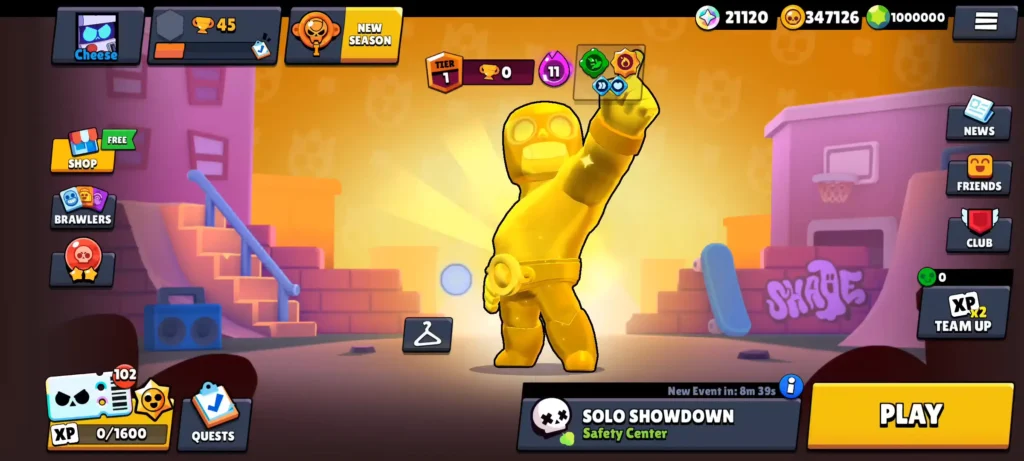 Latest Characters and Skins in Nulls Brawl APK